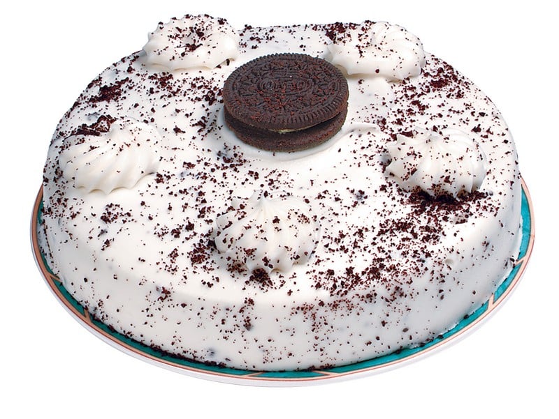 Single Layer Oreo Cake Food Picture