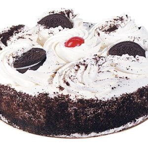 Single Layered Oreo Cake Food Picture