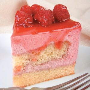 Slice of Raspberry Cake Food Picture