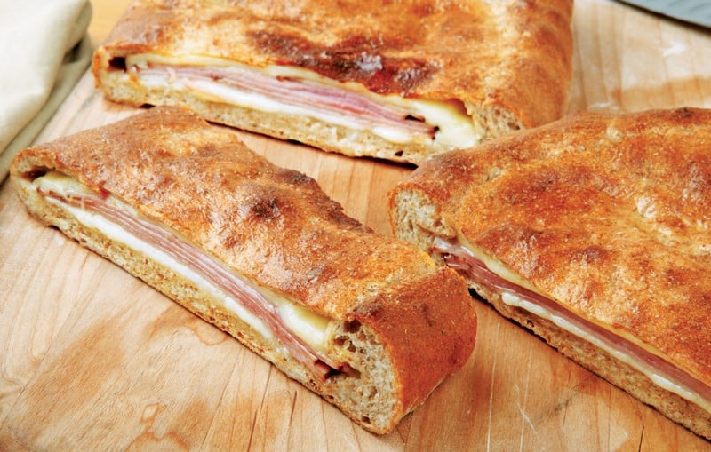 Ham and Cheese Calzone Food Picture