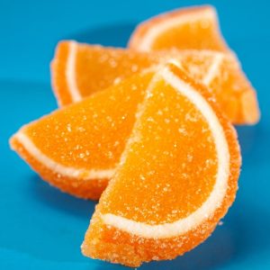 Candy Orange Slices on Table Food Picture