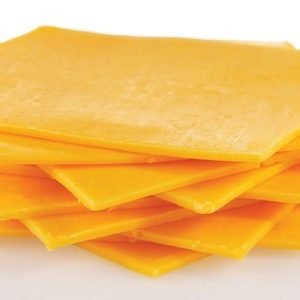 Sliced Yellow American Cheese Food Picture