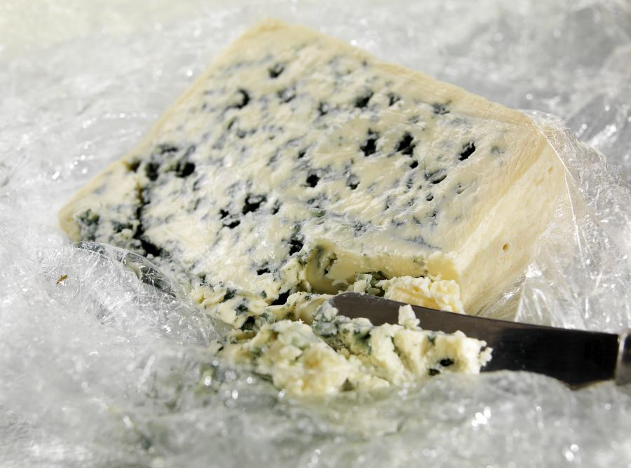 Block of Blue Cheese Food Picture