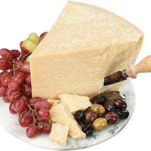 Parmesan Cheese with Grapes on Marble Stone Food Picture