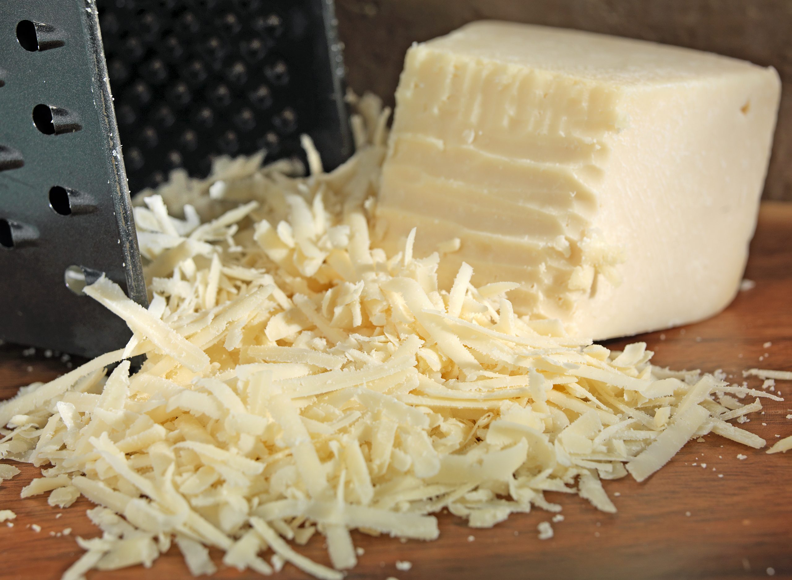 Parmesan Block and Shredded cheese Food Picture