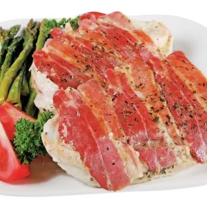Bacon Chicken Breast with Veggies Food Picture