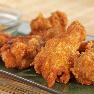 Fresh Fried Chicken Drumettes with Mustard Food Picture