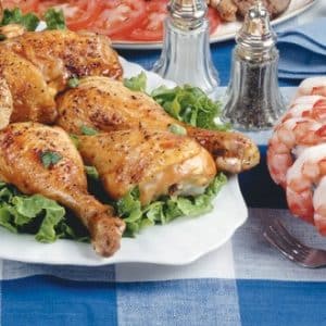 Chicken and Shrimpring Food Picture