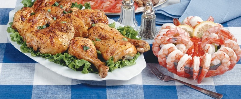 Chicken and Shrimpring Food Picture