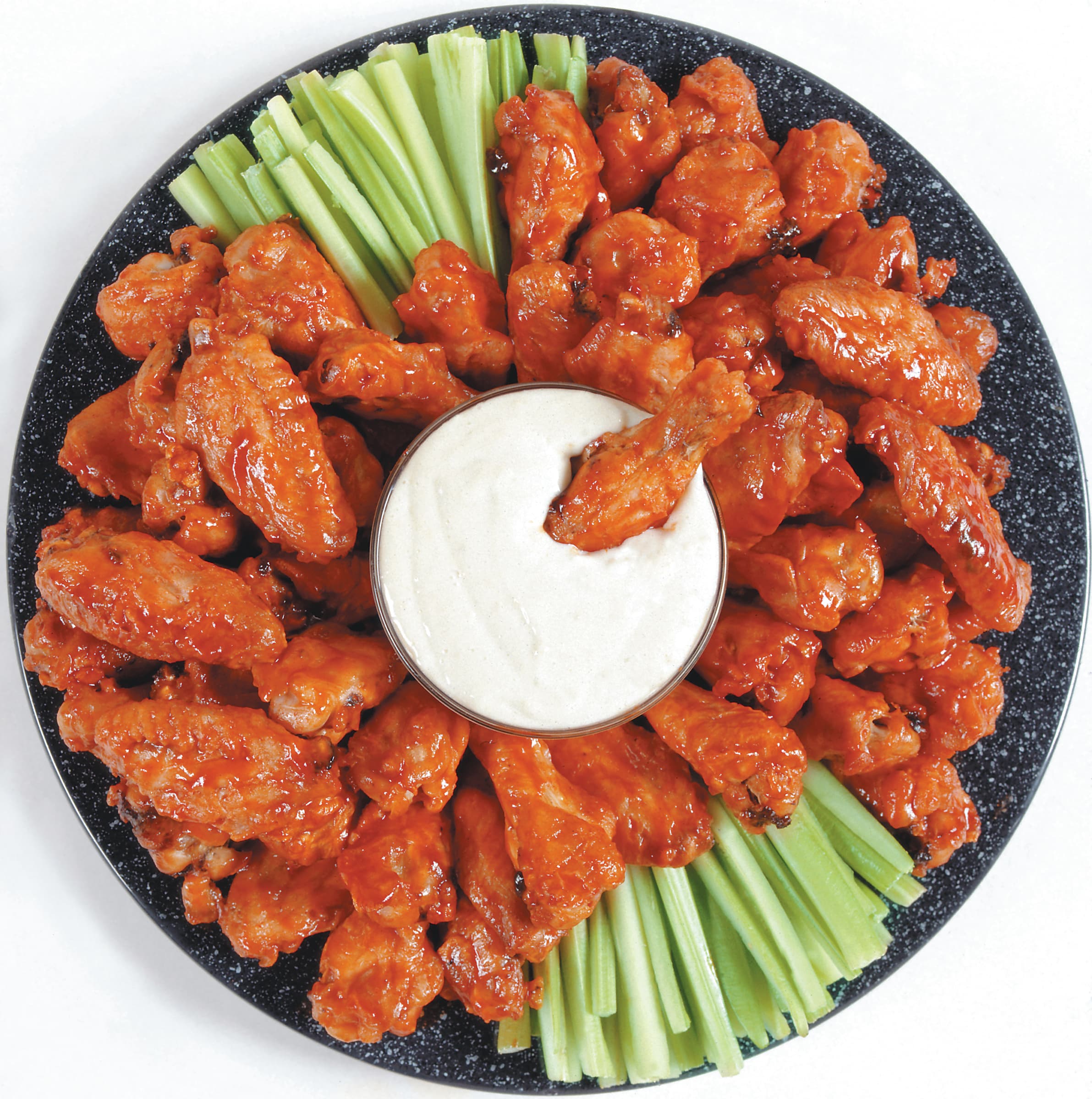 Buffalo Wings and Celery Food Picture