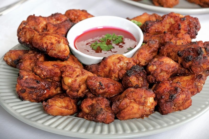 Chicken Wings and Sauce Food Picture