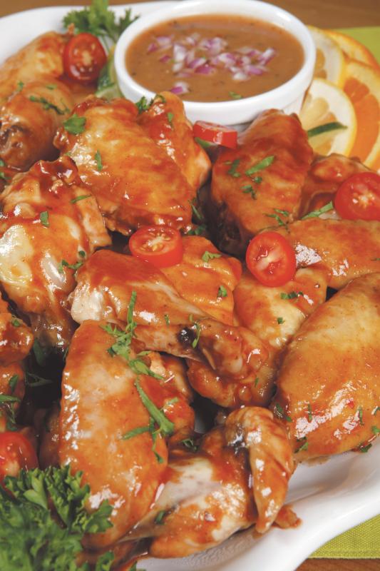 Styled Chicken Wings Food Picture