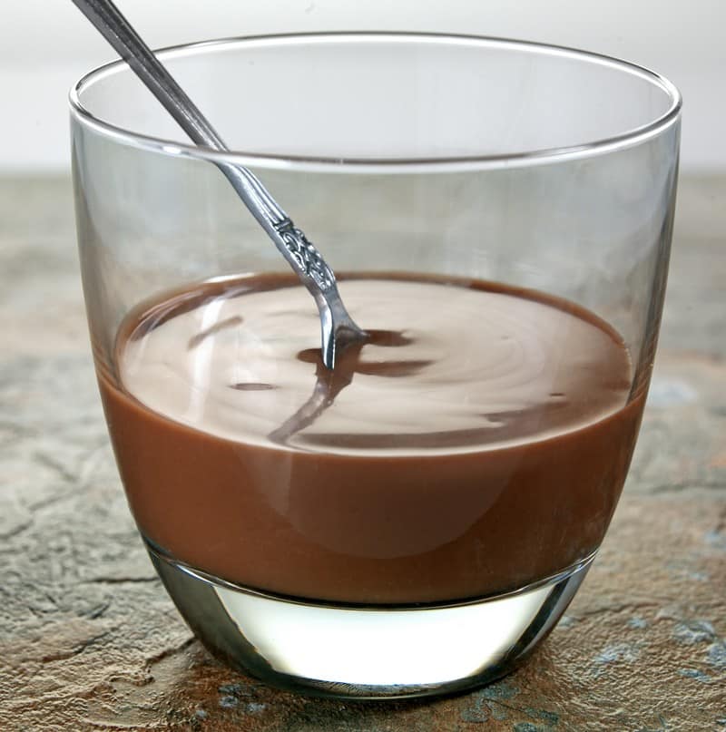 Creamy Chocolate Custard in a Cup Food Picture