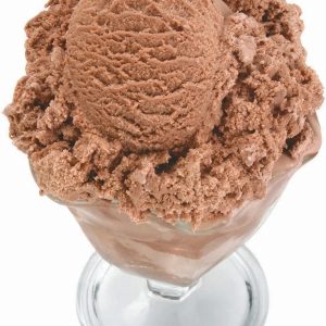 Chocolate Ice Cream in Bowl Food Picture