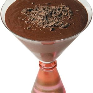 Chocolate Martini in Glass Food Picture