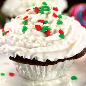 Christmas Cupcake Food Picture