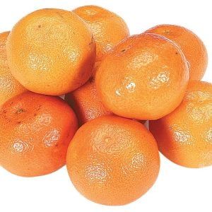 Whole Clementines Isolated Food Picture