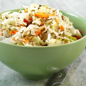 Fresh Crunchy Tangy Coleslaw Food Picture