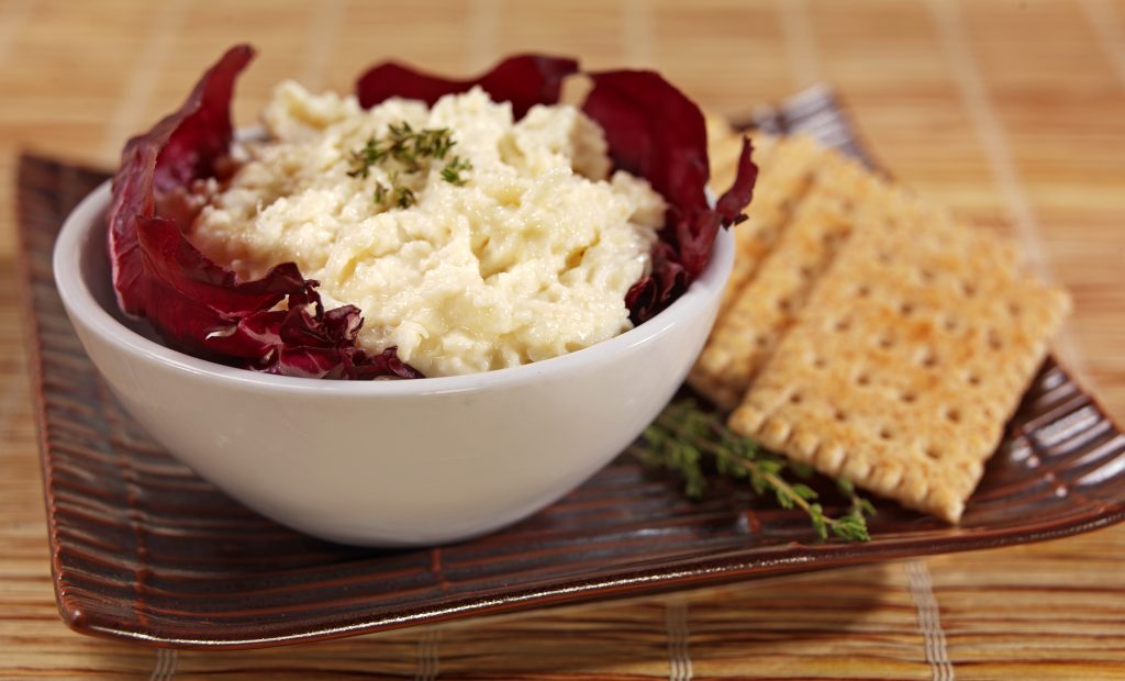 Crab Cheese Spread with Crackers Food Picture