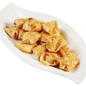 Crab Rangoon in White Dish Food Picture