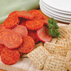 Pepperoni and Crackers Food Picture