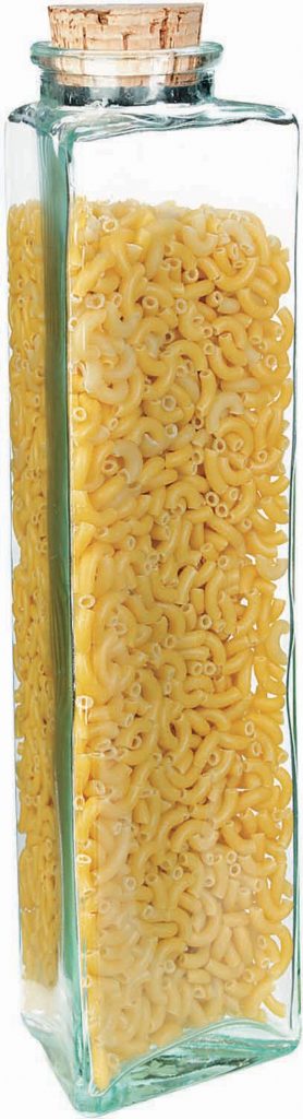 Dry Macaroni in a Jar Food Picture