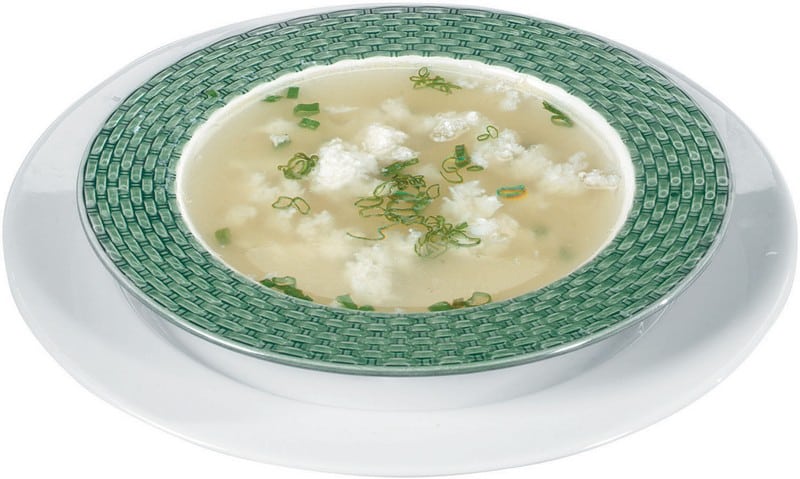 Egg Drop Soup in Bowl Food Picture