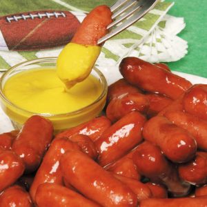 Football Cocktail Weenie Food Picture