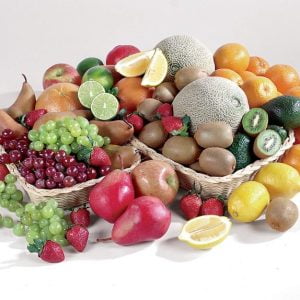 Assorted Loose and Basket Fruit Food Picture