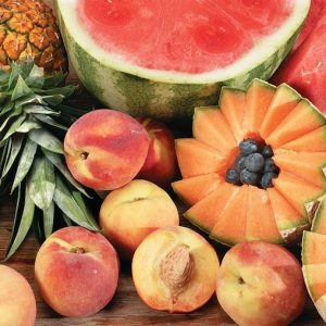 Assorted Loose Fruit on Wooden Surface Food Picture