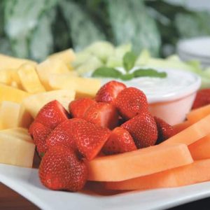 Assorted Fruit on White Tray Food Picture