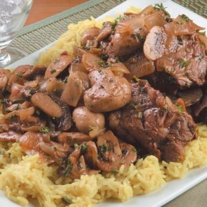 Goat Meat and Rice Food Picture