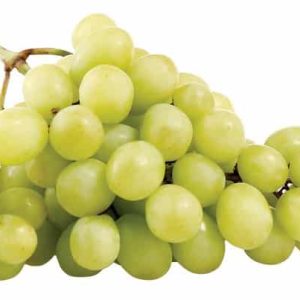 Seedless Green Grapes Isolated Food Picture