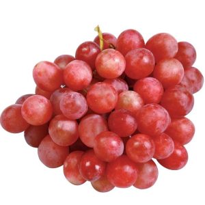 Red Globe Grapes Isolated Food Picture