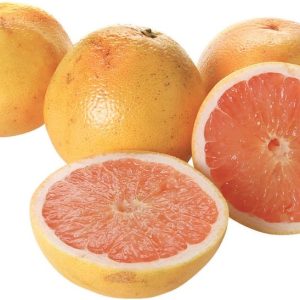 Whole and Sliced Grapefruit Food Picture