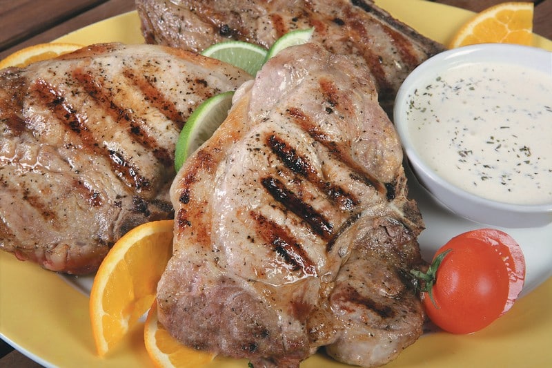 Grilled Pork Chops Food Picture