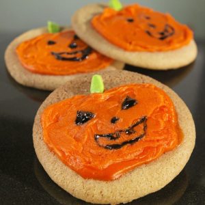 Halloween Jackolantern Cookies Food Picture