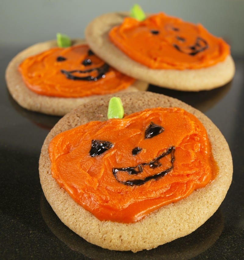 Halloween Jackolantern Cookies Food Picture