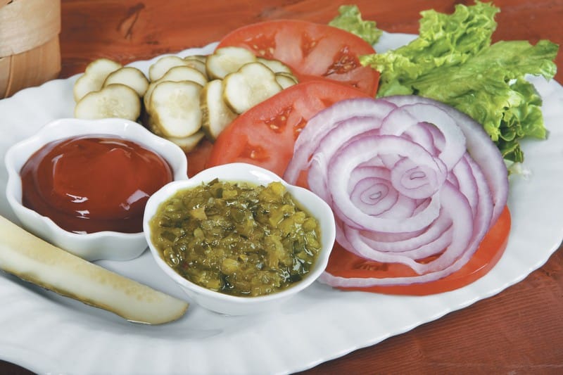 Hamburger Toppings Food Picture