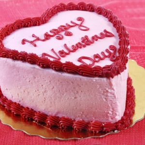 Heart Shaped Cake for Valentines Day Food Picture