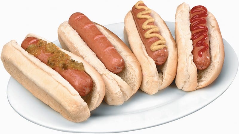 Assorted Hot Dogs Food Picture