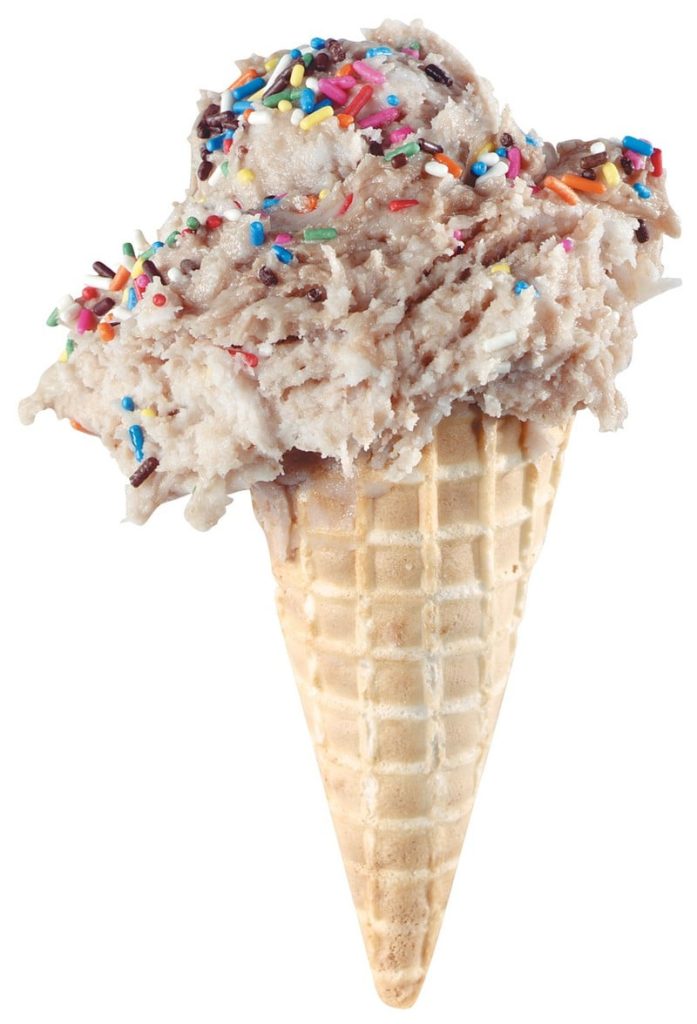 Ice Cream Cone with Sprinkles Food Picture