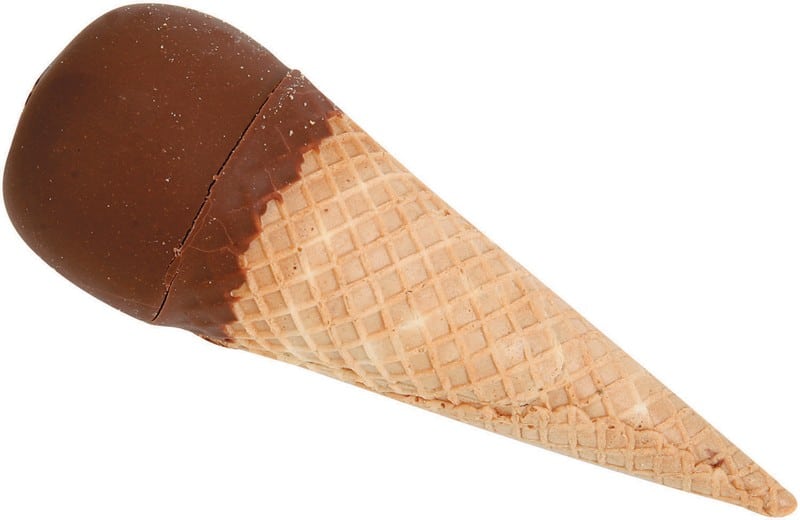 Fresh Ice Cream Drumstick Cone Food Picture