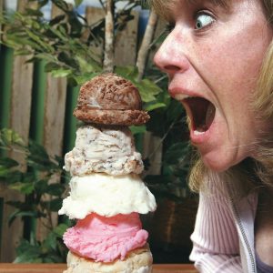 Mega Ice Cream Cone Food Picture