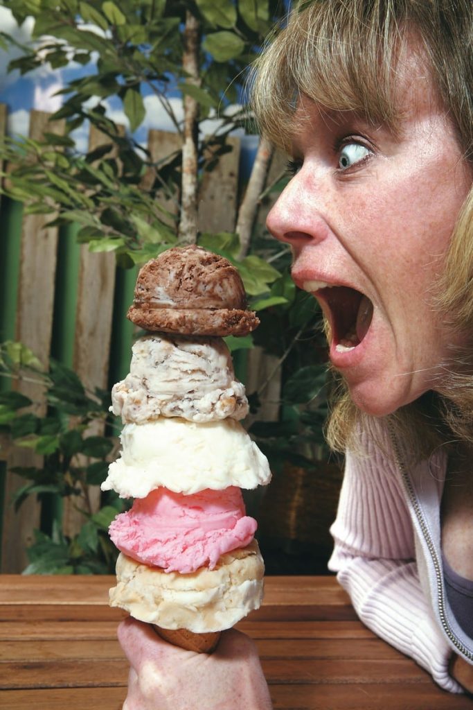 Mega Ice Cream Cone Food Picture