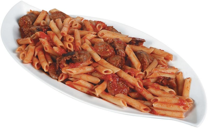 Italian Sausage over Penne Food Picture