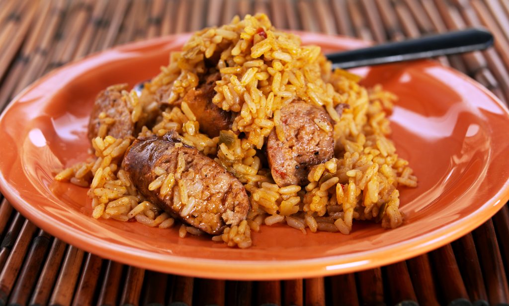 Jambalaya with Sausage and Rice Food Picture