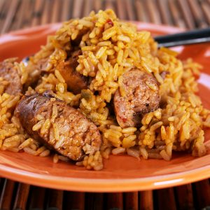 Jambalaya with Sausage and Rice Food Picture