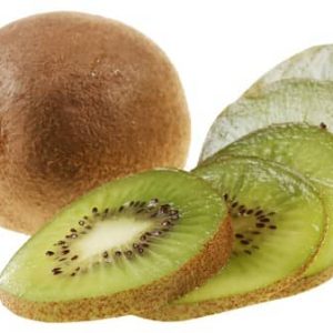 Whole Kiwi and Slices Food Picture