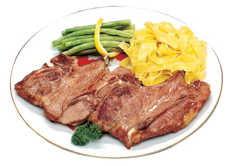 Lamb Chop Shoulder Dinner Food Picture